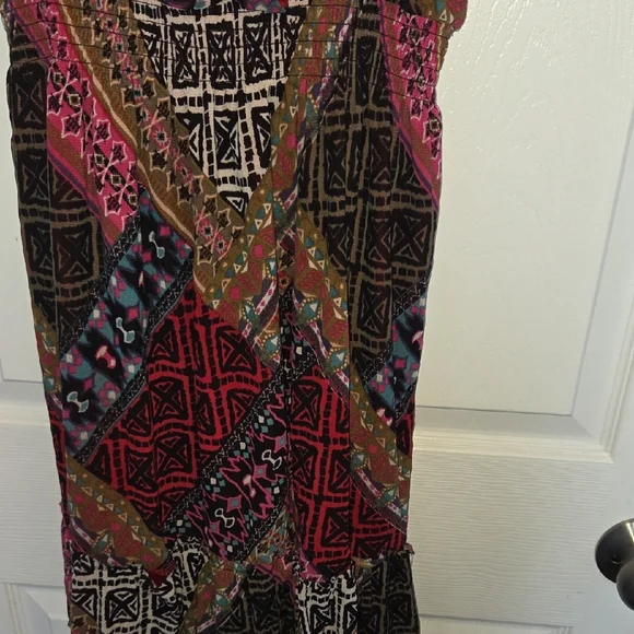 Kismet Vibrant Patchwork Mini Dress - Picture 4 of 5